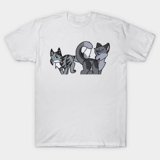 Twitcheyes and Cinderpelt T-Shirt